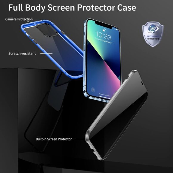 ⁦Magnetic Titanium Privacy Case⁩ - الصورة ⁦2⁩