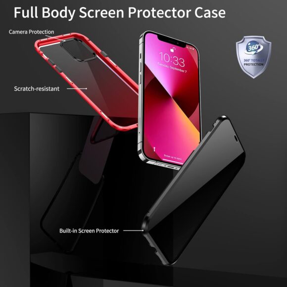 ⁦Magnetic Titanium Privacy Case⁩ - الصورة ⁦4⁩