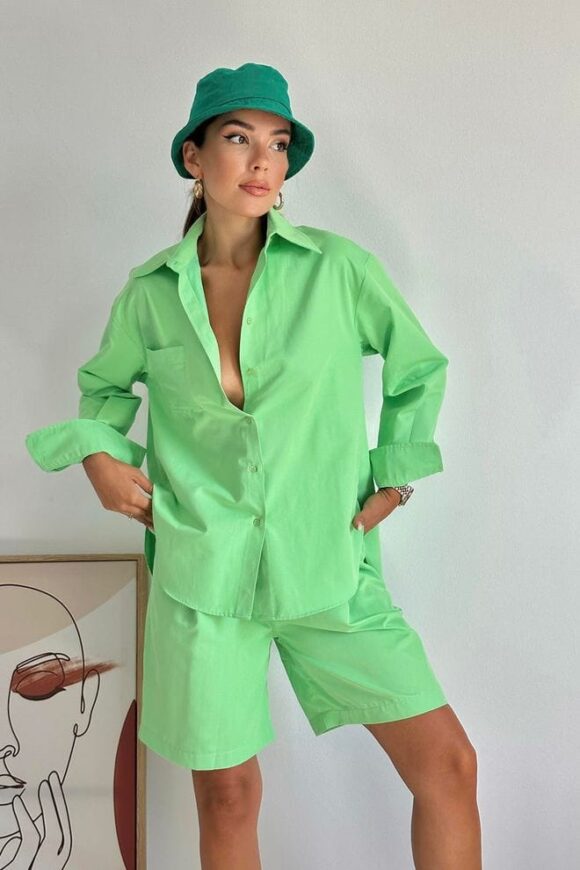 Casual chic design with light cotton material
